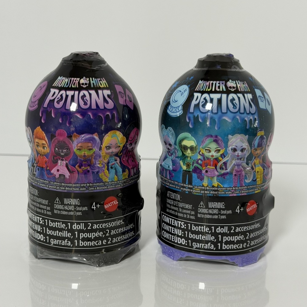 Monster High Potions Mini Figure NEW Sealed Lot of 2.